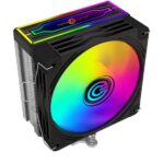 Circle Gaming CG 6P ARGB Silver Gaming CPU Cooler - Image 2