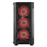 Circle Gladius M3 ATX Mid Tower Gaming Cabinet (Black) - Image 3