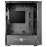Circle Xtender X1 ATX Mid Tower Gaming Cabinet (Black) - Image 5