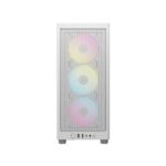 Corsair iCUE 2000D RGB Airflow Mini ITX PC Cabinet (White)