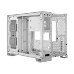 Corsair 2500D Airflow (M-ATX) Mid-Tower Cabinet (White) - Image 6