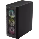 Corsair 480T RGB Airflow (ATX) Mid Tower Cabinet (Black) - Image 3