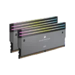 Corsair Dominator Titanium RGB 64GB (32GBx2) DDR5 6000MHz CL30 Ram (Grey) - Image 2
