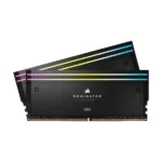 Corsair Dominator Titanium RGB 96Gb (2x48Gb) DDR5 6400Mhz CL32 Desktop RAM - Black