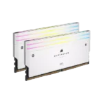 Corsair Dominator Titanium RGB DDR5 64GB (32GBx2) 6000MHz CL30 RAM (White) - Image 2