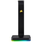 Corsair Gaming ST100 RGB Premium Headset Stand with 7.1 Surround Sound (Black) - Image 2
