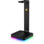 Corsair Gaming ST100 RGB Premium Headset Stand with 7.1 Surround Sound (Black) - Image 5
