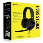Corsair HS55 Stereo Gaming Headset (Black) - Image 6
