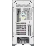 Corsair ICUE 5000X RGB Mid Tower Cabinet (White) - Image 8