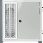 Corsair ICUE 5000X RGB Mid Tower Cabinet (White) - Image 5