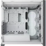 Corsair ICUE 5000X RGB Mid Tower Cabinet (White) - Image 7