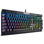 Corsair K70 RGB MK.2 Mechanical Gaming Keyboard (Cherry MX Blue - Black) - Image 2