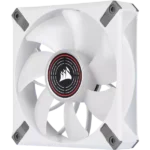 Corsair ML120 LED Elite 120mm Red LED Cabinet Fan (Single Pack - White Frame) - Image 4