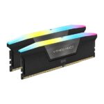 Corsair Vengeance RGB 64GB (32GBx2) DDR5 5200MHz CL40 Desktop RAM - Image 2