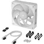 Corsair iCUE LINK RX120 MAX RGB 120mm PWM Thick Fan Expansion - White - Image 4