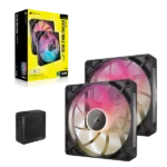 Corsair iCUE LINK RX140 MAX RGB 140mm PWM Thick Fans Starter Kit - Image 4