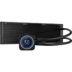 Corsair ICUE H150i Elite LCD XT Display RGB Black All In One 360mm CPU Liquid Cooler - Image 4