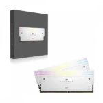 CORSAIR Dominator Titanium RGB DDR5 64GB (2x32GB) 6000MHz Memory (White) - Image 3
