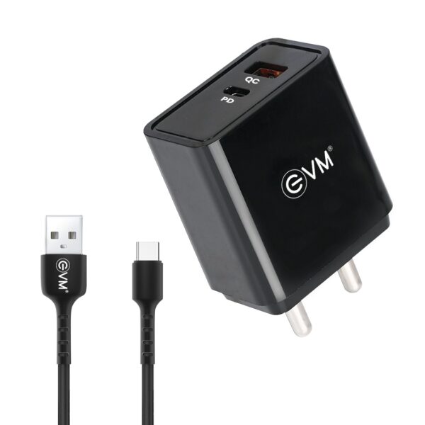 EVM-ENSPEED-CHARGER-22.5W-QCPD-e1676359876305.jpg Evm Enspeed Charger 22.5w Qc+pd - Image 1