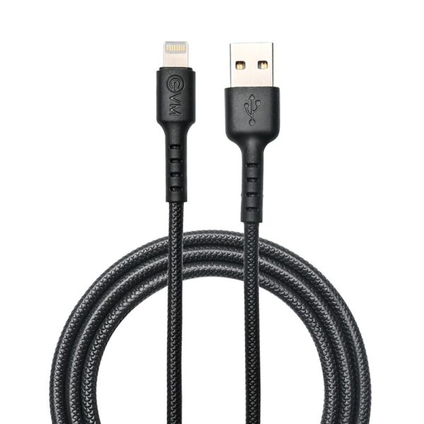 EVM-LIGHTNING-DATA-CABLE-1-METER-4-AMP-EVM-C-013-Black-e1676364553357.jpg EVM LIGHTNING DATA CABLE (1 METER & 4 AMP) EVM-C-013, Black - Image 1