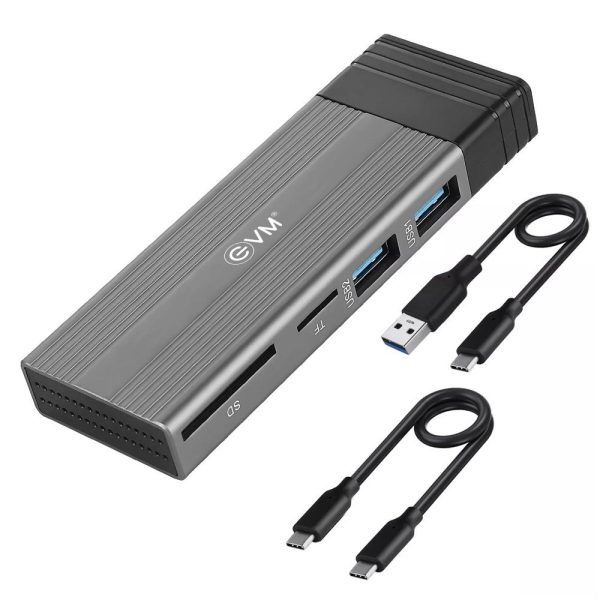 EVM-M.2-SSD-Enclosure-Hub-1-e1705485461540.jpg EVM M.2 SSD Enclosure + Hub - Image 1