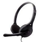 Edifier K550 On-Ear Wired Headphones with Microphone (Black)