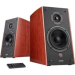 Edifier R2000DB Powered Bluetooth Bookshelf Speakers (Brown)