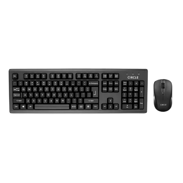 Circle Endurer A10 wireless Keyboard & Mouse Combo -Black