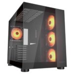 Cougar FV150 RGB Mid Tower ATX Cabinet - Black