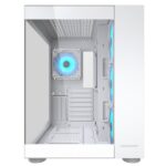 Cougar FV150 RGB Mid Tower ATX Cabinet - White - Image 3