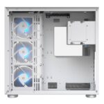 Cougar FV150 RGB Mid Tower ATX Cabinet - White - Image 8