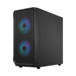 Fractal Design Focus 2 Mesh RGB TG Clear Tint (ATX) Mid Tower Cabinet (Black) - Image 3