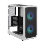 Fractal Design Focus 2 Mesh RGB TG Clear Tint (ATX) Mid Tower Cabinet (White) - Image 3