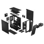 Fractal Design Meshify 2 Compact Cabinet ( Solid Black) - Image 5