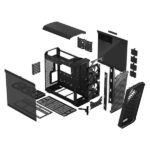 Fractal Design Torrent TG Dark Tint (E-ATX) Mid Tower Cabinet (Black) - Image 6
