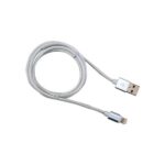 Honeywell Apple Lightning Charge And Sync Braided Cable 1.2 Meter (Silver)