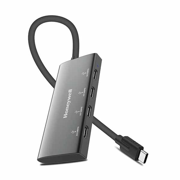 Honeywell-Momentum-Type-C-to-4xUSB-C-3.2-Gen-2-Port-Type-C-Hub-1.jpg Honeywell Momentum Type C to 4xUSB C 3.2 Gen 2 Port Type C Hub - Image 1