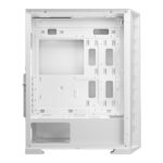 ICEMASTER Frosty Computer Case/Gaming Cabinet | Supports ATX, Micro-ATX, ITX, Motherboard | Pre- Installed 4 x 120mm ARGB Fans (White) - Image 4
