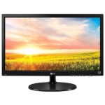 LG 20M39H 49.53 cm (19.5") HD (1366 x 768) TN Panel Monitor with HDMI & VGA Port, Wall Mount, 3 Year Warranty - (Black)