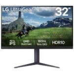 LG 32GS85Q-B 32 Inch QHD (2560x1440) Nano IPS Ultragear Gaming Monitor (Black)