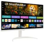 LG 32SR75U 32" 4K UHD (3840 x 2160) Smart Monitor with Steaming TV (White) - Image 2