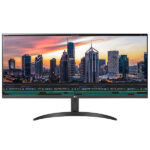 LG 34WP500 87 cm (34 Inches) UltraWide Full HD (2560 x 1080) Display - HDR 10, AMD Free sync, IPS with sRGB 95%, Multitasking, Flicker Safe, Reader Mode, HDMI, Headphone Out and Gaming Monitor
