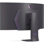 LG 45GS95QE 45-inch Ultragear OLED Curved Gaming Monitor WQHD 800R 240Hz 0.03ms DisplayHDR True Black 400 AMD FreeSync Premium Pro NVIDIA G-Sync HDMI 2.1 DisplayPort Tilt/Height/Swivel Stand Black - Image 3