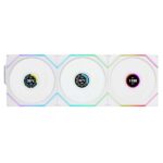 Lian Li UNI Fan TL LCD 120 Wireless Triple Pack Infinity Mirror (White)