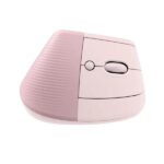 Logitech Lift Vertical Wireless Mouse (Rose) - Image 2
