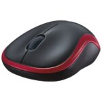 Logitech M185 Wireless USB Mouse (Red) - Image 4
