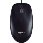 Logitech M90 Wired USB Mouse (Black)