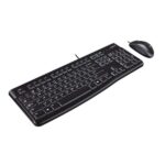 Logitech MK120 Wired USB Keyboard and Mouse Combo (Black) - Image 2