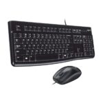 Logitech MK120 Wired USB Keyboard and Mouse Combo (Black) - Image 3