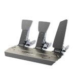 MOZA SR-P Pedals Set of Brake, Throttle and Clutch Pedal Load Cell Sim Racking Pedals for PC Gaming